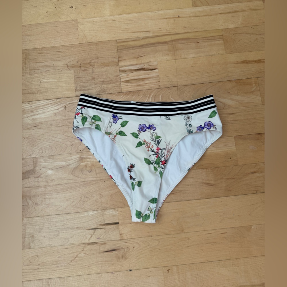 Athleta Floral Swim Bottoms